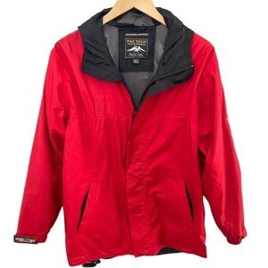 Pacific Trail Kids Windbreaker l Pactech Jacket l Red Kids Coat